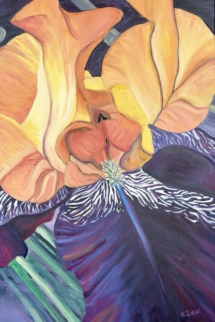 Firestorm Iris Giclee