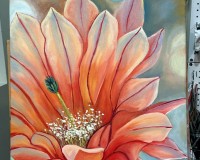 Desert Bloom in Orange